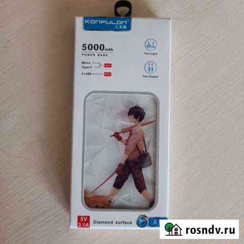 Мини пауэрбанк / powerbank 5000 mAh Саратов