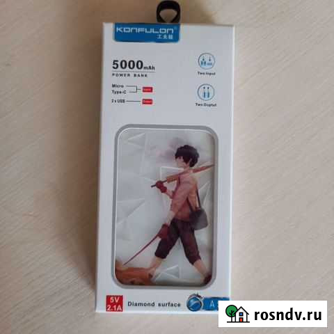 Мини пауэрбанк / powerbank 5000 mAh Саратов - изображение 1