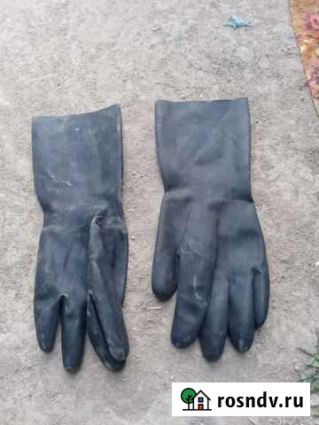 Перчатки резиновые, стул рыбаловный, подножка для Богучар - изображение 1
