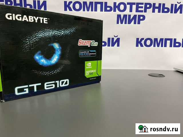 Видеокарта Gigabyte GeForce GT610 Оренбург - изображение 1