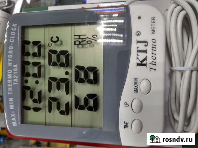 Термометр электронный, комнатно-уличный Волжский - изображение 1