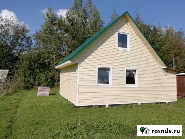 Дача 80 м² на участке 6 сот. на продажу в Сиверском Сиверский - изображение 1