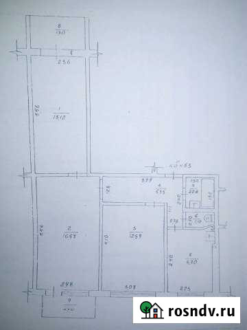 3-комнатная квартира, 60 м², 4/5 эт. на продажу в Барабинске Барабинск - изображение 1