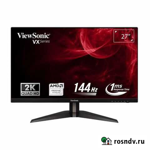 Новый Viewsonic 27 2K 144hz IPS 350nit Махачкала - изображение 1