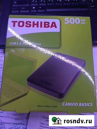Внешний жесткий диск 500 Гб Toshiba Сочи - изображение 1