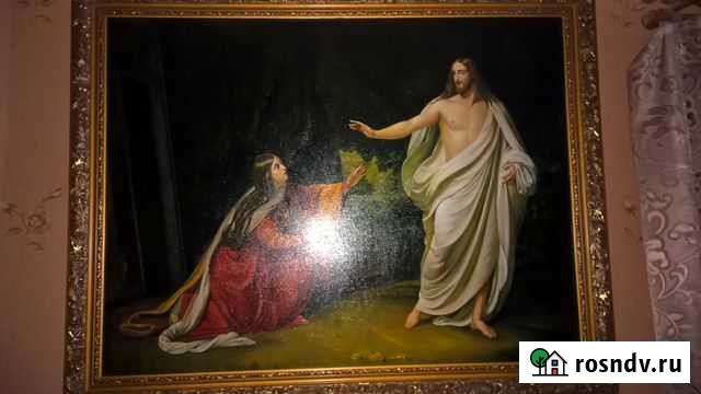 Картина масло. Иисус и дева Мария Армавир - изображение 1