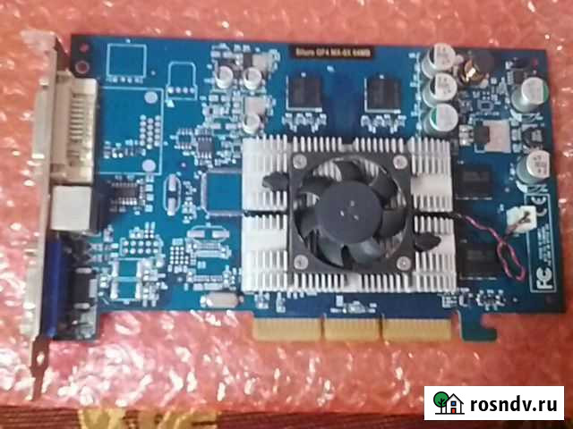 Видеокарта ддр 1 64мб винтаж Хабаровск - изображение 1