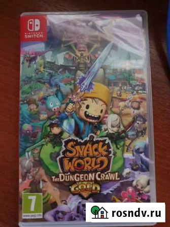 Snack World: The Dungeon Crawl - Gold Nintendo swi Невинномысск - изображение 1