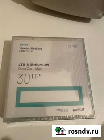 HP LTO-8 Ultrium RW 30TB картридж ленточный Волгоград - изображение 1