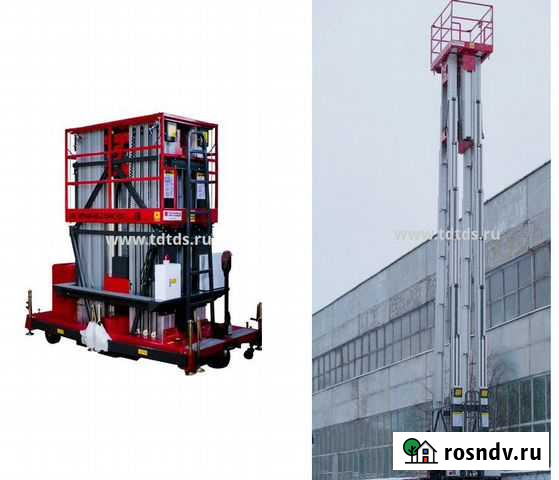 Телескопическая вышка LM wpam-6B-200AC подъем 20м Янино-1 - изображение 1