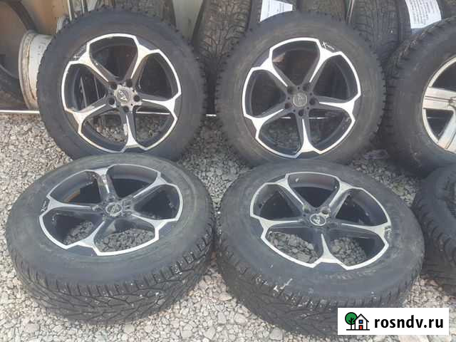 235/60 R18 Tigar ice suv Зима Литые R18 pсd:5x114 Калуга - изображение 1