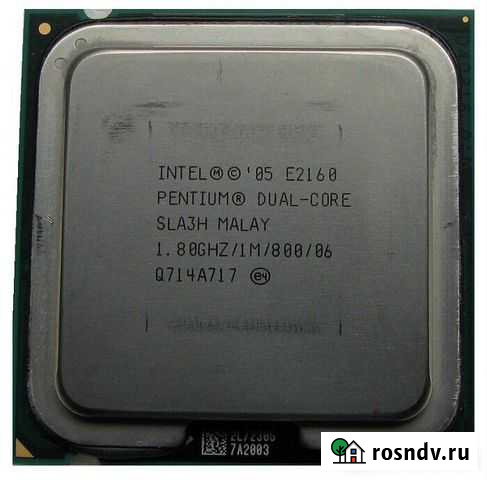 Процессор Dual-Core E2160 (1.80GHz) Мурманск - изображение 1