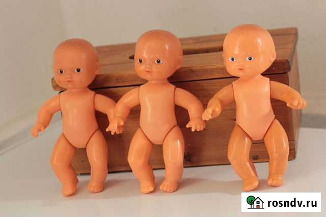 Резиновый редкий рельефный пупсик Чехословакия Старый Крым - изображение 1