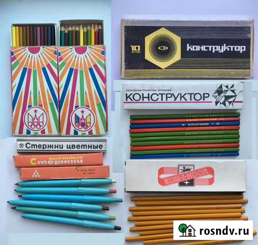 Карандаши цветные, цанговые, графитовые СССР Воронеж - изображение 1