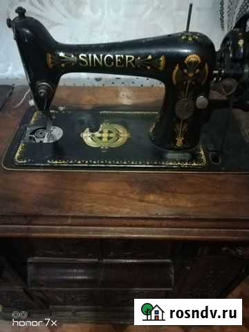 Швейная машинка singer с тумбой Шахты - изображение 1