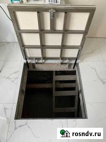 Люк невидимка в подвал на газовых амортизаторах Муром - изображение 1