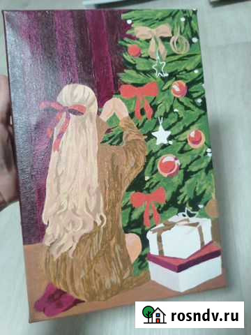 Картина на холсте Томск - изображение 1