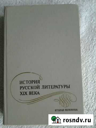 История русской литературы вторая половина 19 века Пятигорск - изображение 1
