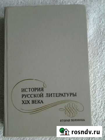 История русской литературы вторая половина 19 века Пятигорск - изображение 1
