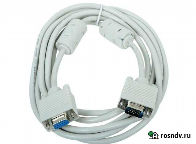 Кабель VGA удлинитель 15M/15F Пермь - изображение 1