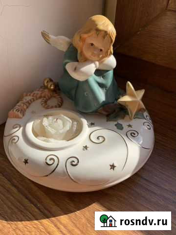 Подсвечник «Ангел-мечтатель» Бронницы - изображение 1