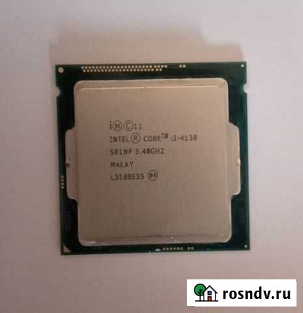 Процессор intel Core I3 4130 LGA 1150 Железногорск - изображение 1