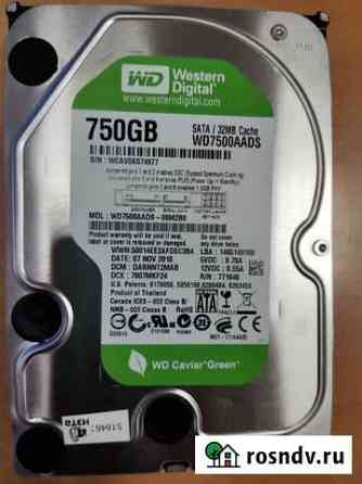 Wd 750Gb Green Новосибирск