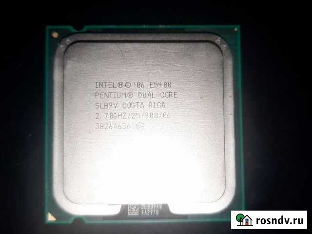 Процессор Intel Pentium Dual-Core E5400 Грозный - изображение 1