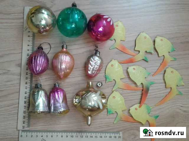 3. елочные игрушки СССР Саки - изображение 1