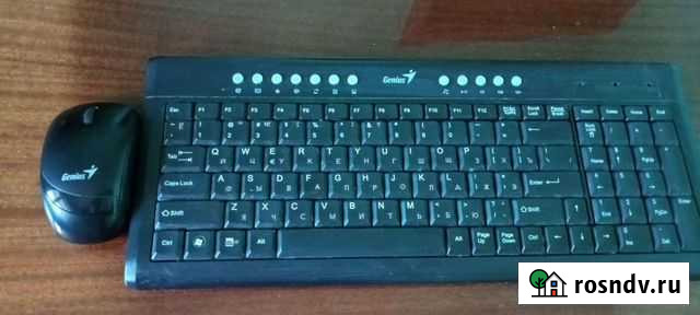 Беспроводная клавиатура и мышь Genius Омск - изображение 1