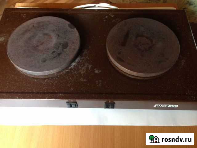 Плита электрическая двухканфорочная настольная Брянск - изображение 1