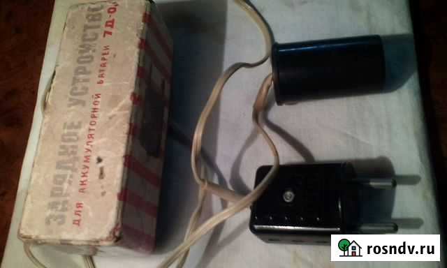 Заряд. устройство акб 7Д-0,1, 7Д-0.115, переходник Самара - изображение 1