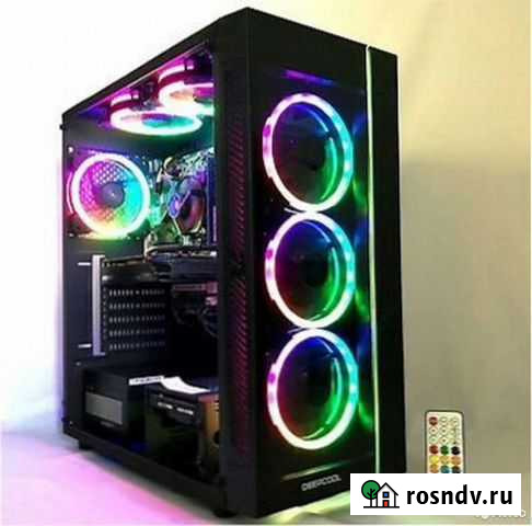 Игровой компьютер ryzen 5 1600 + gtx 1050ti Свердловский - изображение 1