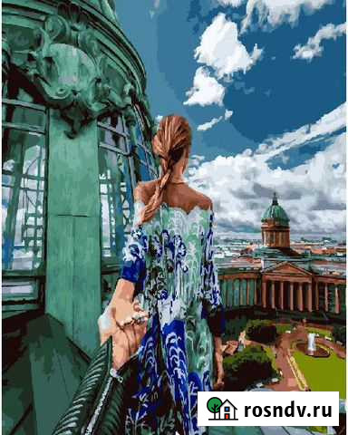 Картина по номерам 40*50 20684 следуй за мной Улан-Удэ - изображение 1