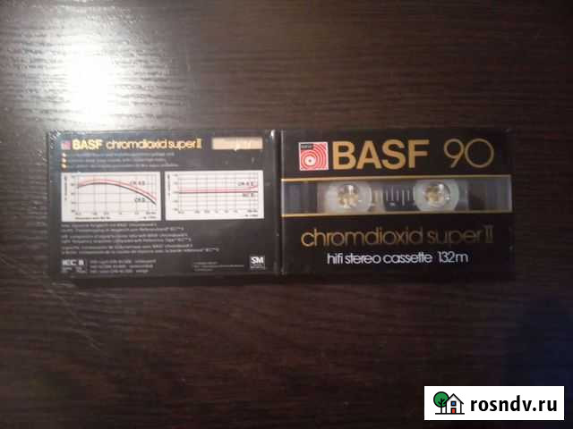 Аудиокассета Basf хром новая Киров - изображение 1