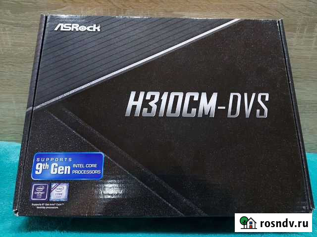Материнская плата asrock h310cm-dvs Верхняя Пышма - изображение 1