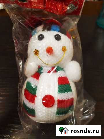 Снеговик на ёлку Липецк - изображение 1