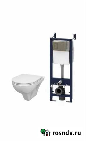 Унитаз с инсталляцией AM.PM IS3901738 Gem Уфа - изображение 1