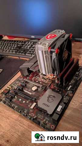 Комплект процессор, память, мат плата, кулер Сыктывкар - изображение 1