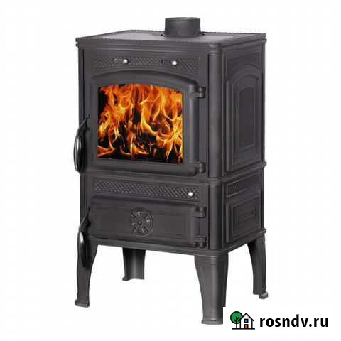 Чугунная печь-камин Лава Санкт-Петербург - изображение 1