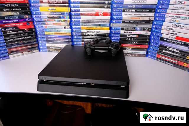 PS 4 Slim 2208A (крайняя ревизия) Электросталь - изображение 1