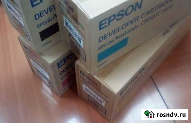 Картриджи Epson AcuLaser C900/C1900 комплект Красноярск - изображение 1