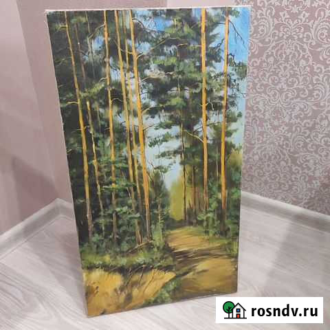 Картина маслом на холсте большая Казань - изображение 1