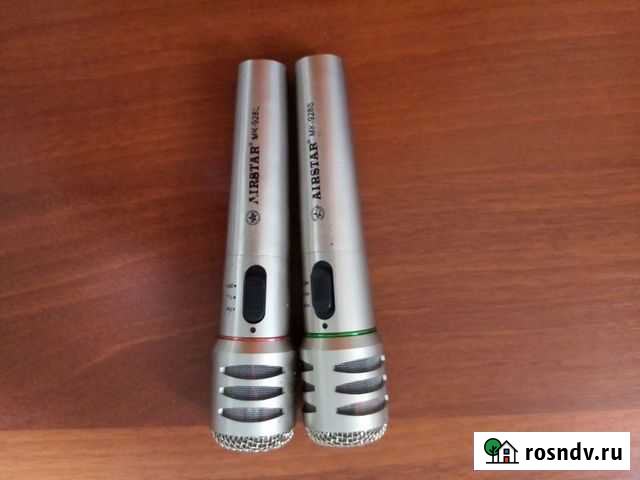 Радио микрофон (бытовой) 2 шт Ижевск - изображение 1