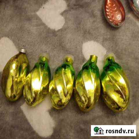 Елочные игрушки СССР винтаж Миасс