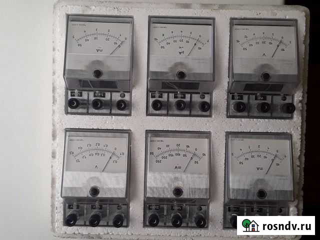 Комплект приборов Милиамперметры и Миливольтметры Омск - изображение 1