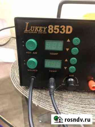 Lukey-853D, Станция паяльная 3 в 1, фен + паяльник Тверь