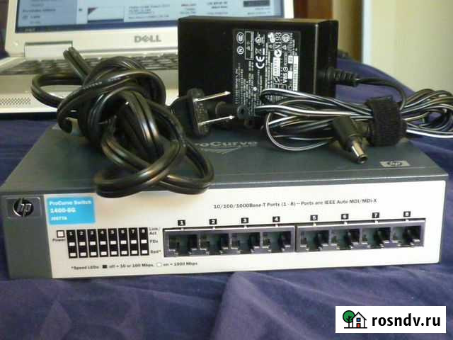 Серверный коммутатор (свитч) 8 портовый Новокузнецк - изображение 1