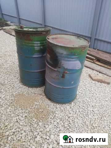 Бочка металлическая бу 200л Воронеж - изображение 1