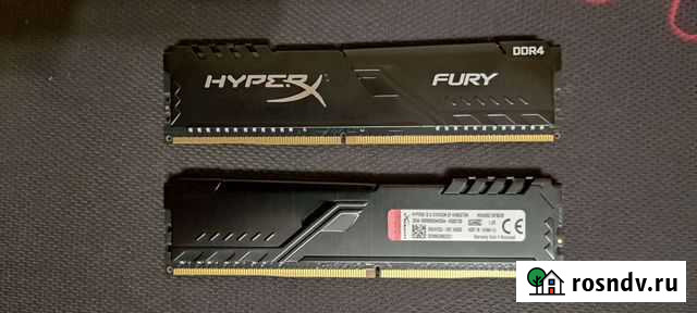 Оперативная память Kingston HyperX fury Black (HX4 Кисловодск - изображение 1